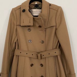 Burberry Brit Wool Trench Coat